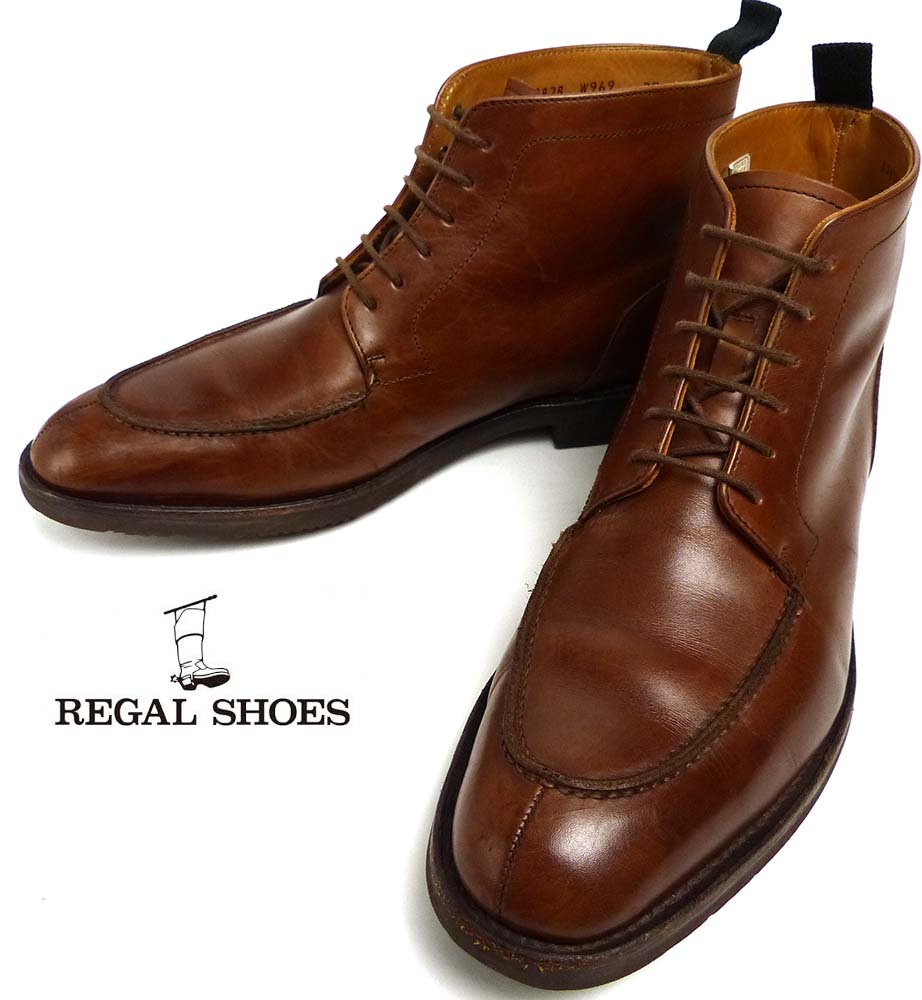REGAL W969 GEOX / リーガル Uチップ チャッカブーツ  27C REGAL W969 GEOX / リーガル Uチップ チャッカブーツ 27C(27cm相当