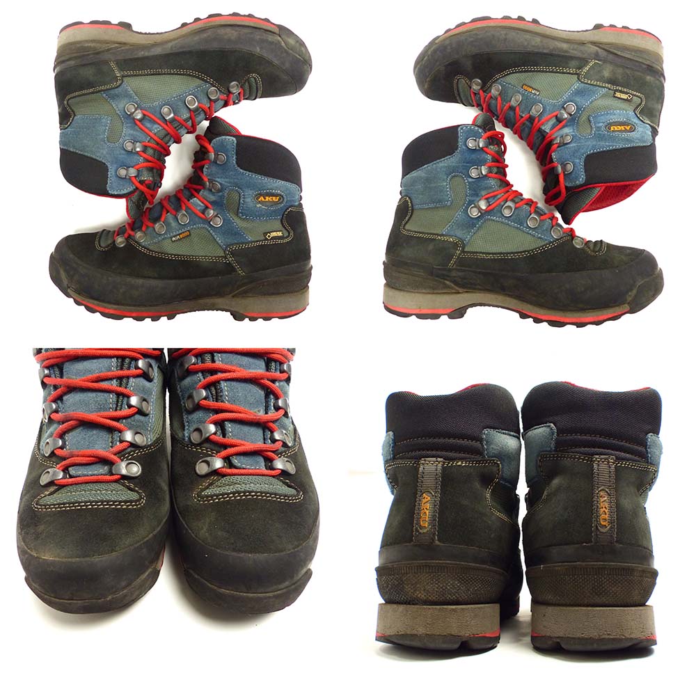 ���������AKU / ���� GORE-TEX �ȥ�å��󥰥��塼�� /  �л��� UK6(24.5cm����)(�����ƥå���)����š�
