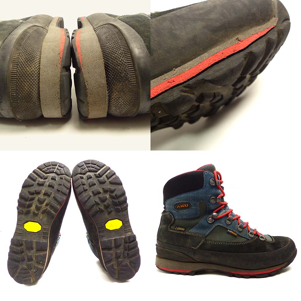 ���������AKU / ���� GORE-TEX �ȥ�å��󥰥��塼�� /  �л��� UK6(24.5cm����)(�����ƥå���)����š�