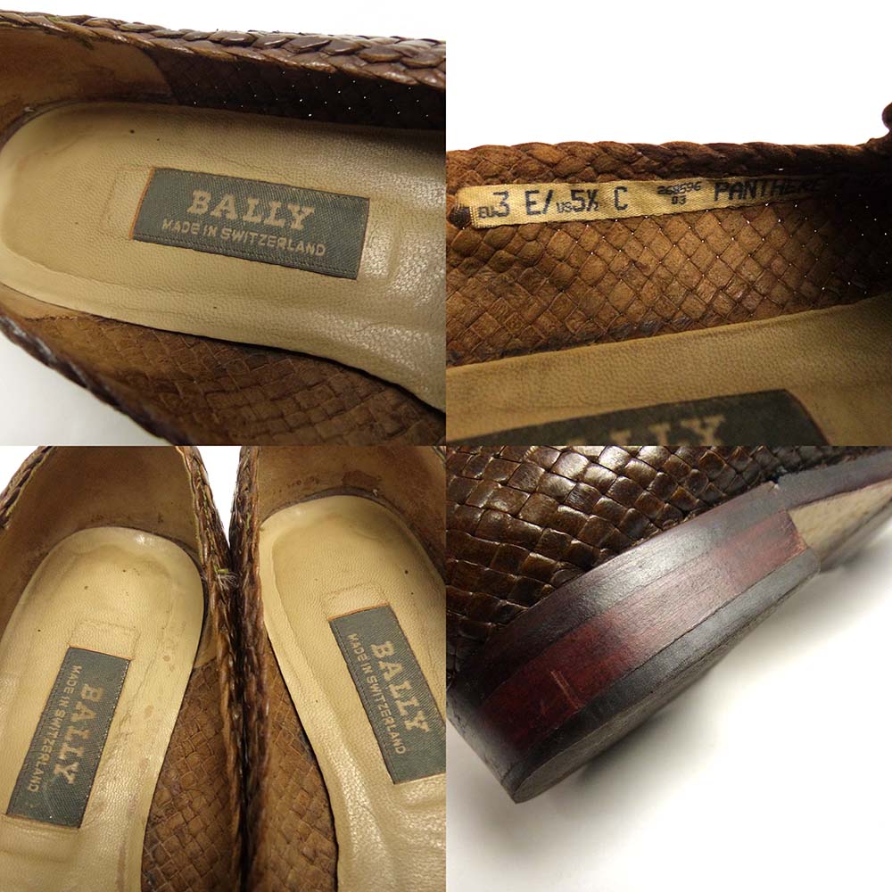  Х꡼ / BALLY Ԥ߹ߥ쥶 ե EU3 E / US5 1/2C(22cm)( ǥ )š