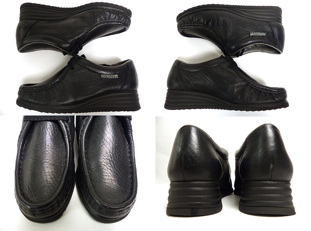 �ե���� MEPHISTO CAROL / ��ե����� �쥶�� ���������󥰥��塼����US5/EU2 1/2(22cm����)(��ǥ�����)����š�