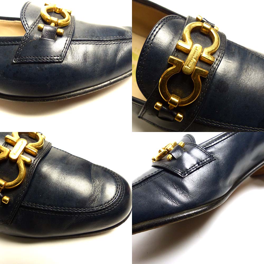 �����ꥢ�� ��������ȡ��� �ե��饬�� / Salvatore Ferragamo ��������� �ӥå� �����ե��� ��4 1/2C(22cm����)����š�
