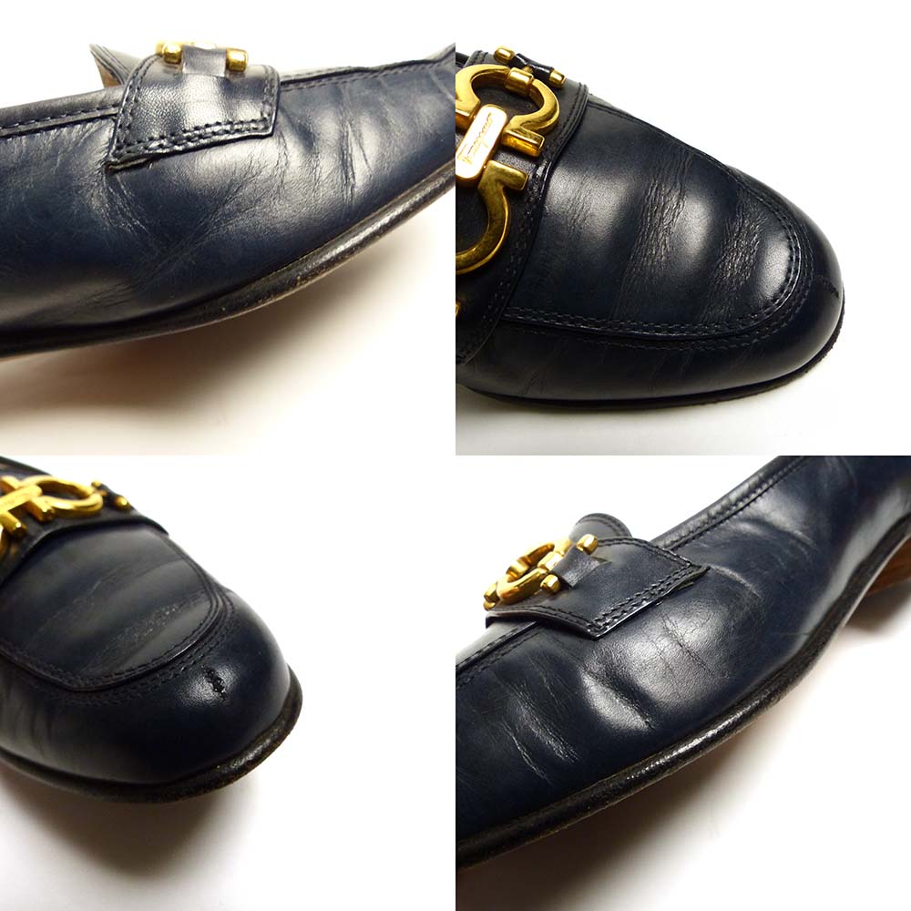 �����ꥢ�� ��������ȡ��� �ե��饬�� / Salvatore Ferragamo ��������� �ӥå� �����ե��� ��4 1/2C(22cm����)����š�