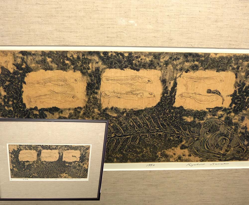 版画　エッチング　ナチュラル Amazon.co.jp: 小磯良平 エッチング銅版画 本物保証 直筆サイン