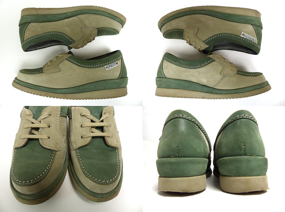 mephisto メフィスト レザースニーカー US6 25cm フランス製