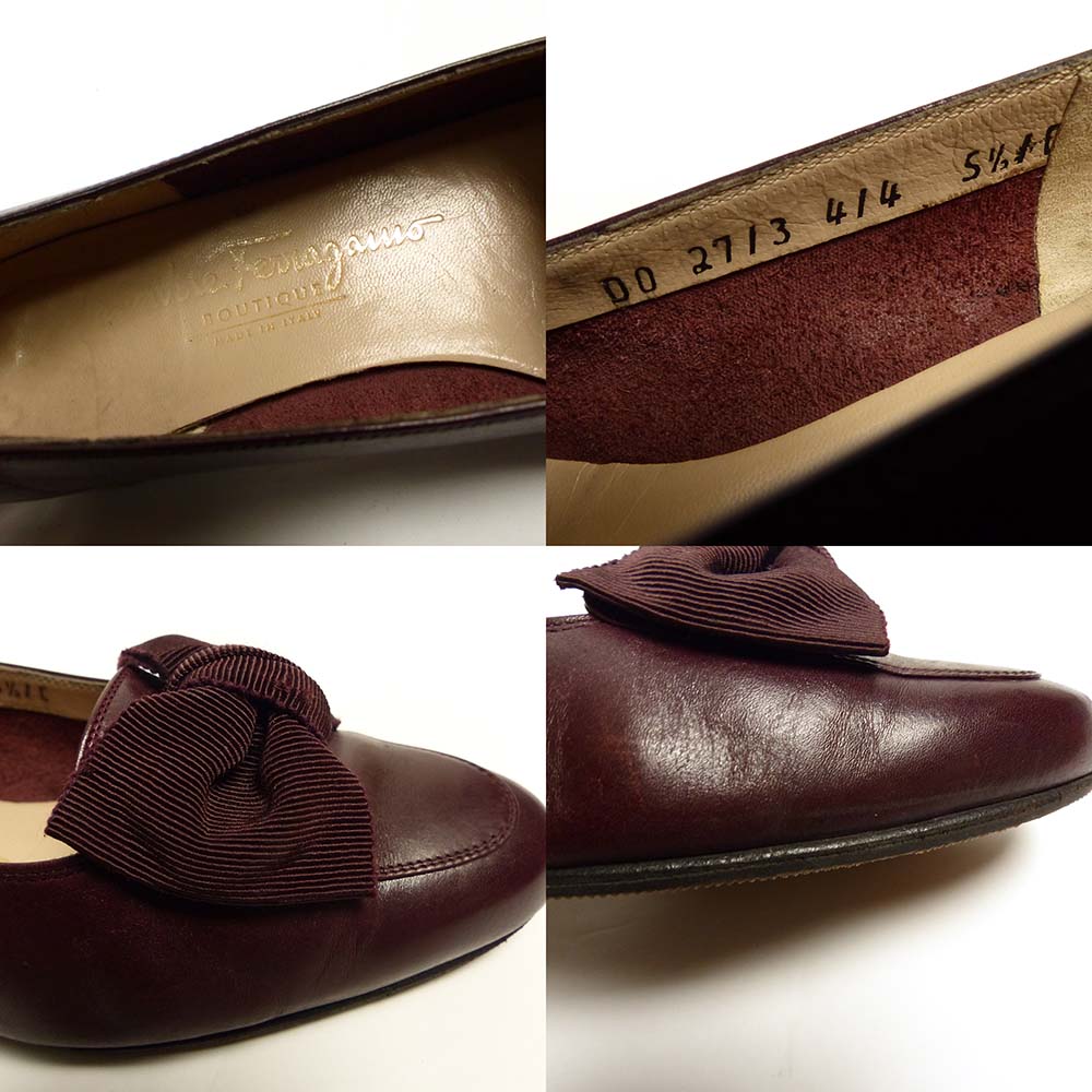 イタリア製 サルヴァトーレ フェラガモ / Salvatore Ferragamo リボン