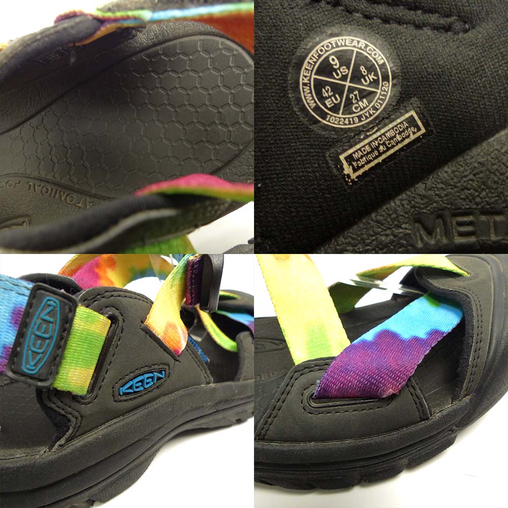 KEEN ZERRAPORT  TYE-DYE /  롡US9(27cm)()š