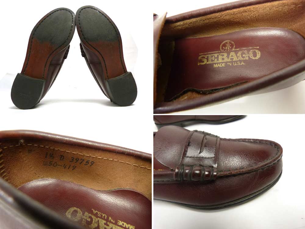 SEBAGO 7001530987 関税送料込 SEBAGO/セバゴ】 CLASSIC DAN TAG ローファー（ローファー