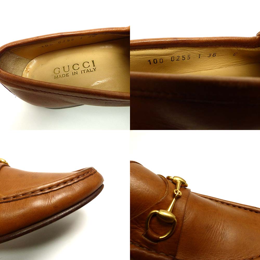 �����ꥢ�� ���å� / GUCCI 100 0255/1 �ۡ����ӥå� �����ե���36C(23cm����)(��ǥ�����)����š�