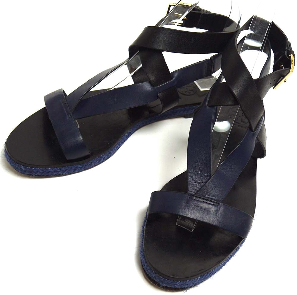 TORY BURCH / �ȥ꡼�С��� �쥶�� ���ȥ�åץ������ US6 1/2M(23.5cm����)(�������)����š�