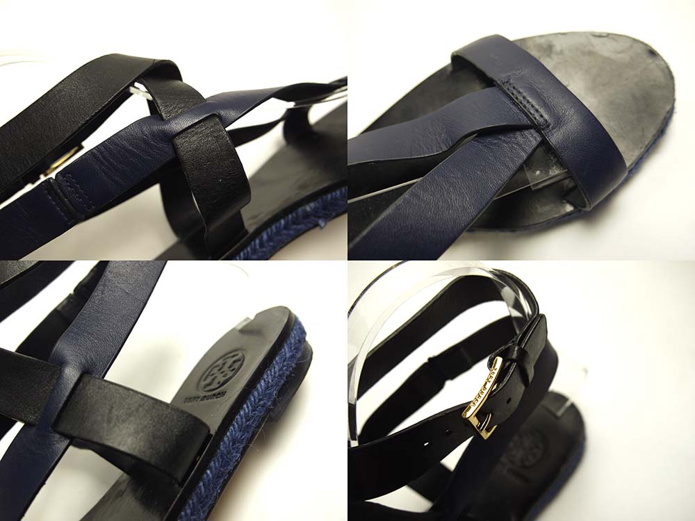 TORY BURCH / �ȥ꡼�С��� �쥶�� ���ȥ�åץ������ US6 1/2M(23.5cm����)(�������)����š�