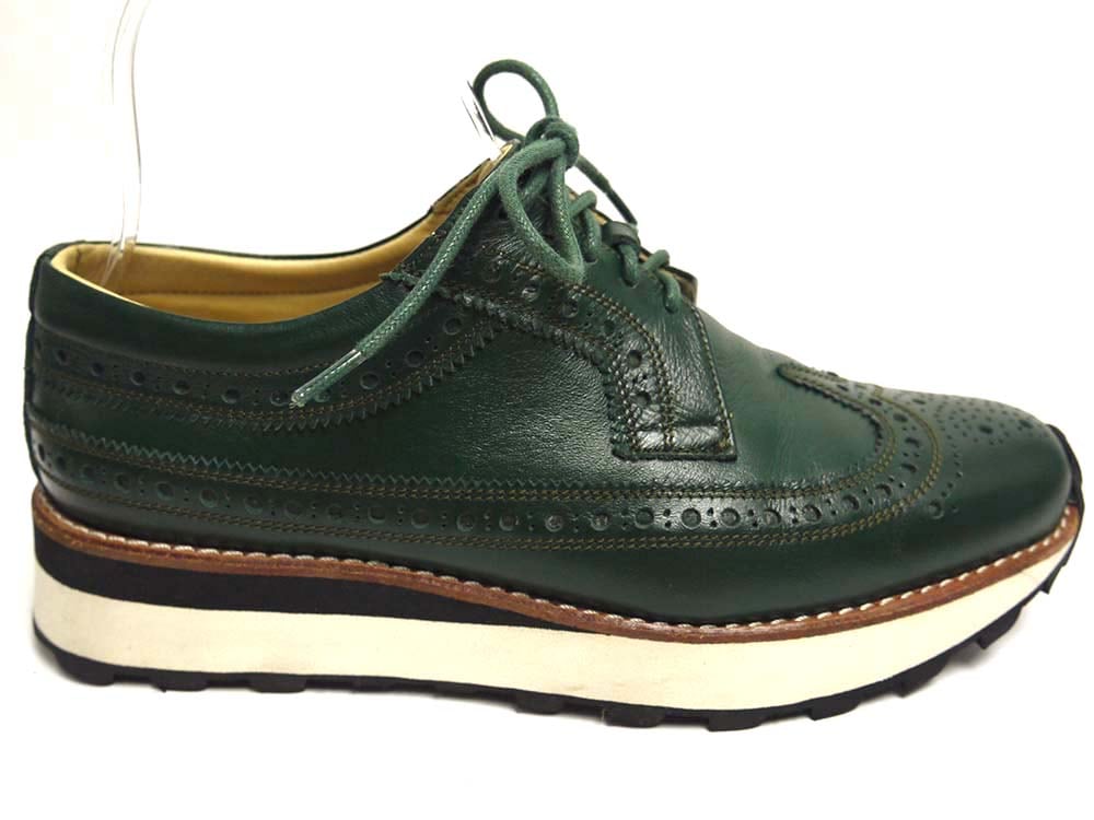 L.A.B BY LONDON BROWN / ��֥Х�����ɥ�֥饦�� �����󥰥��åץ��塼�� 37(23.5cm����)(�������)(vibram/�ӥ֥�ॽ����)����š�