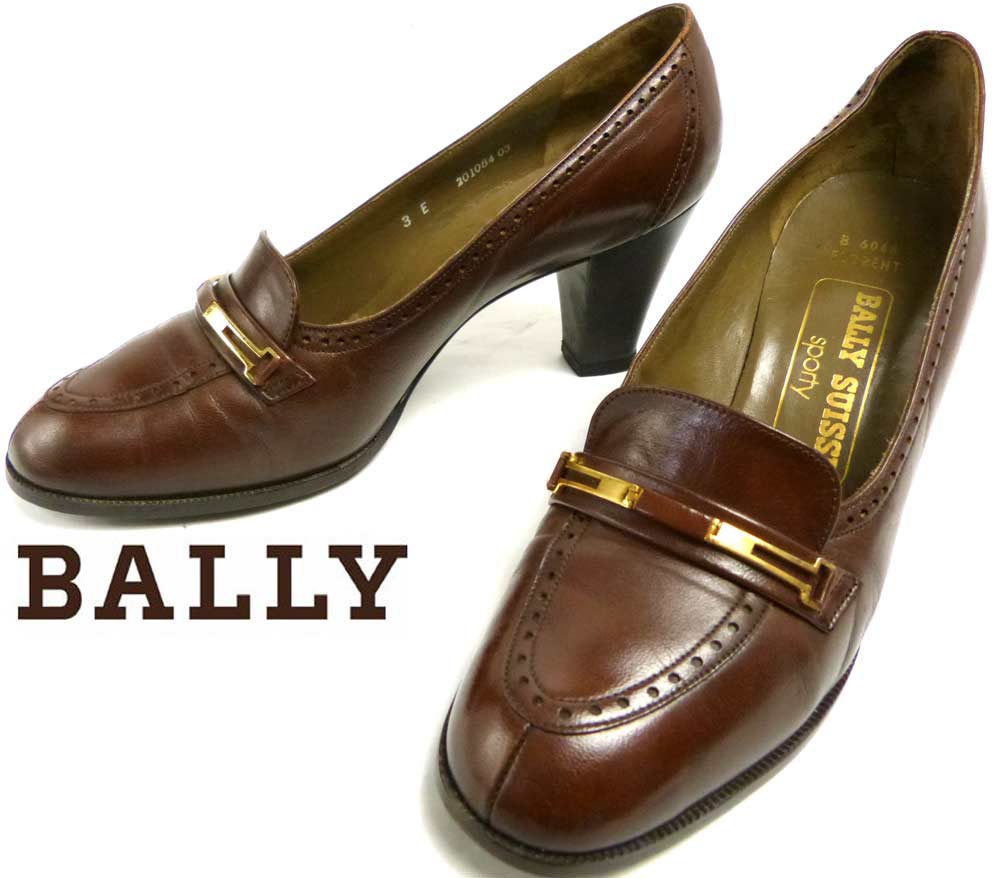 �Х꡼ BALLY SUISSE sporty �쥶�� �ѥ�ץ� / �ҡ��� ����E(22cm����)(��ǥ�����)����š�