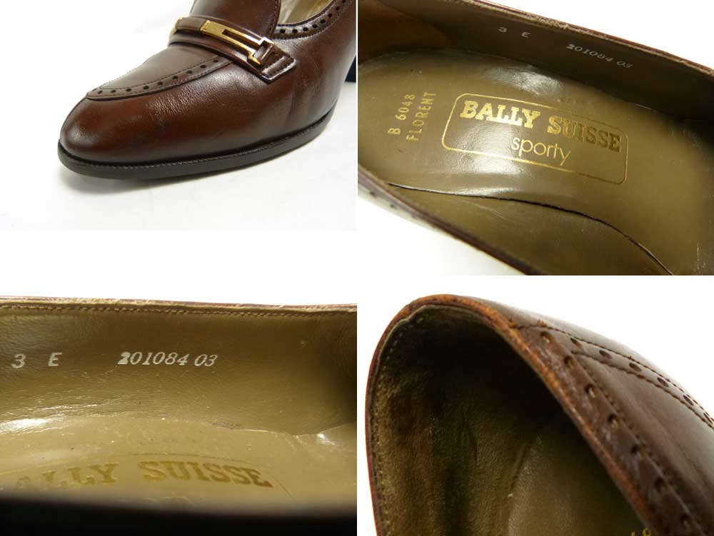 �Х꡼ BALLY SUISSE sporty �쥶�� �ѥ�ץ� / �ҡ��� ����E(22cm����)(��ǥ�����)����š�