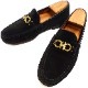�����ꥢ�� Salvatore Ferragamo /�ե��饬�� ��������� �ӥåȥ����ե�����7 1/2EE(25.5cm����)(���)����šۡ�����̵����