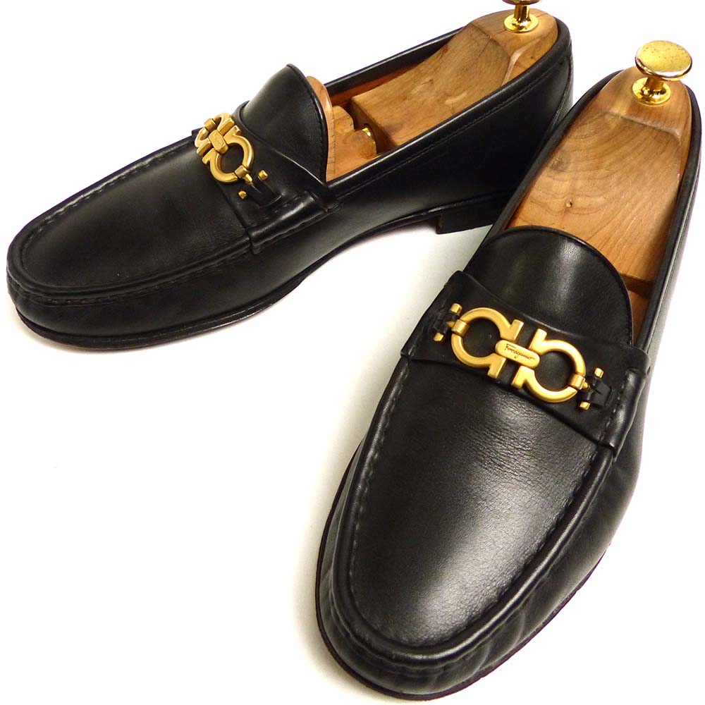 �����ꥢ�� Salvatore Ferragamo  / ��������ȡ��� �ե��饬�� /  ��������˥����ե�����9 1/2D(27.5cm����)(���)����šۡ�����̵����