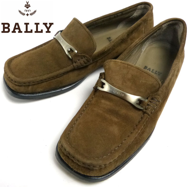 BALLYバリースエードローファー