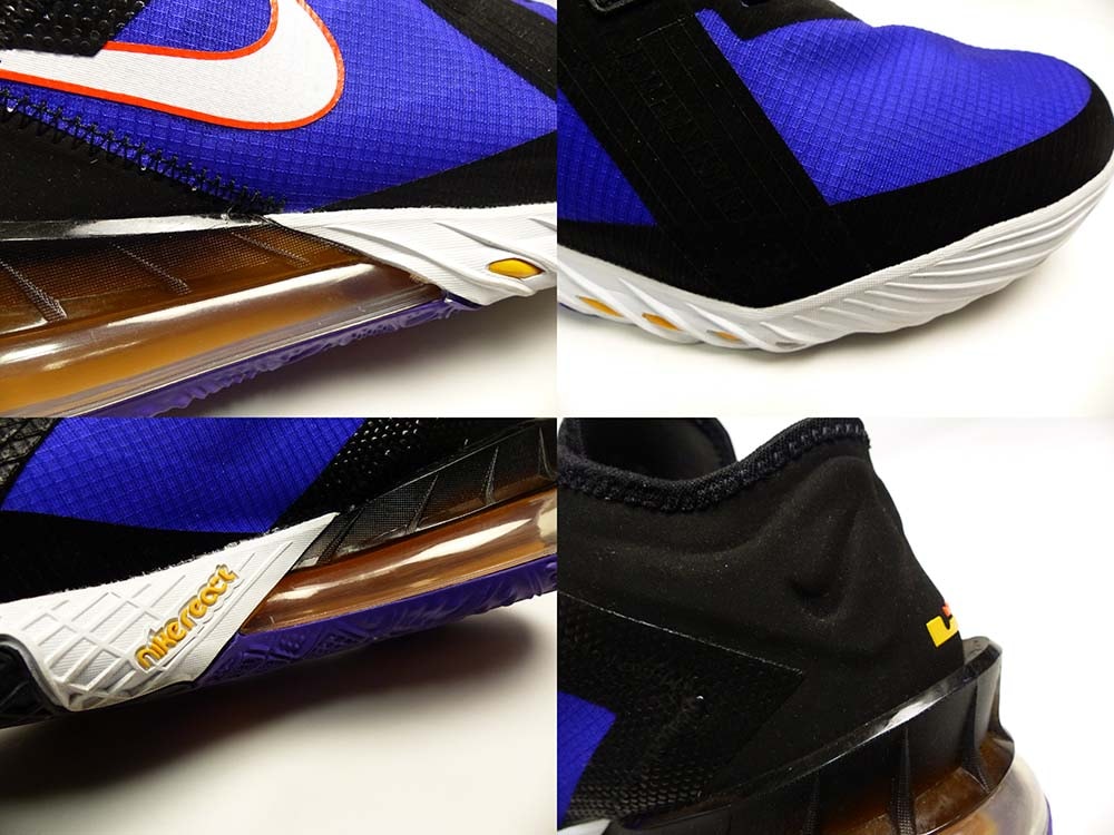 NIKE レブロン18 LOW 27cm レイカーズ　カラー　LEBRON ⅩⅧ NIKE LEBRON XIII LOW / ナイキレブロン 18 ロー LAKERS
