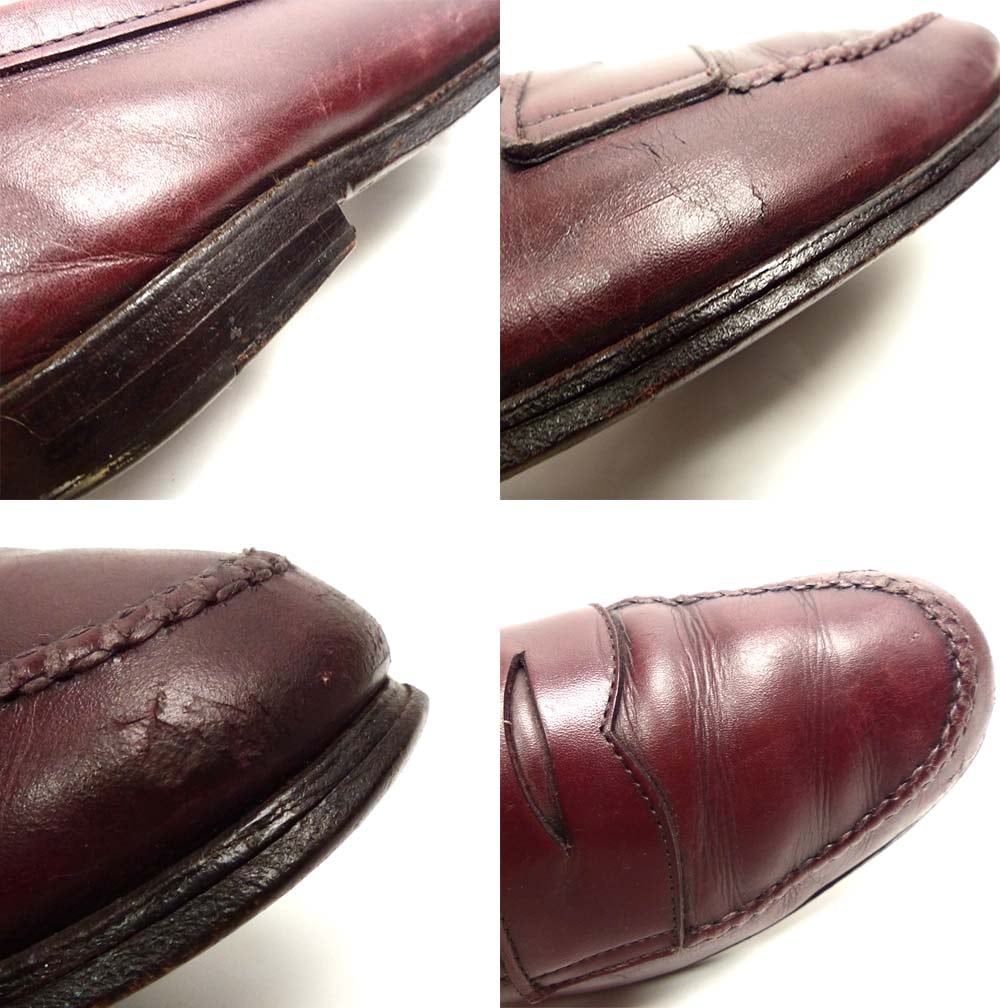 USA製 ALDEN / オールデン984コイン (ペニー) ローファー 7 1/2B/D(25