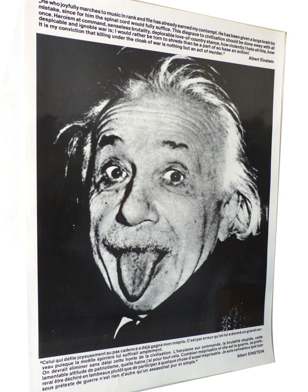 アルベルト・アインシュタイン / Albert Einstein ポスター 