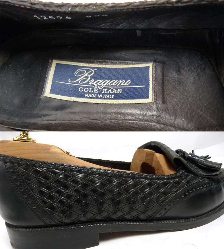 イタリア製 COLE HAAN コールハーン Bragano ブラガノキルトタッセル 