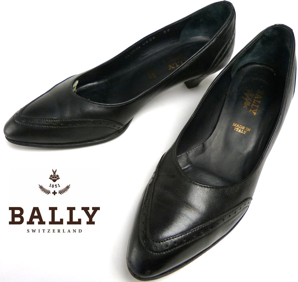イタリア製 バリー / BALLY レザー パンプス 35(22.5cm相当 