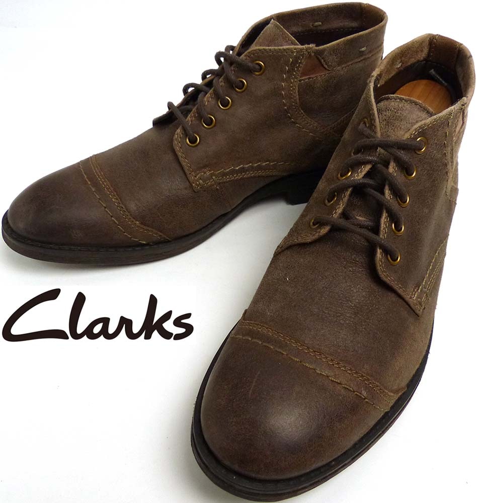 Clarks Collection / クラークス レザーブーツ　８M(26cm Clarks Collection / クラークス レザーブーツ 8M(26cm相当)(メンズ