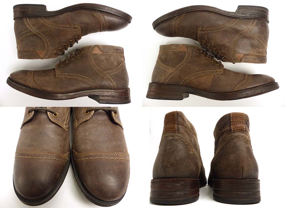 Clarks Collection / クラークス レザーブーツ 8M(26cm相当)(メンズ