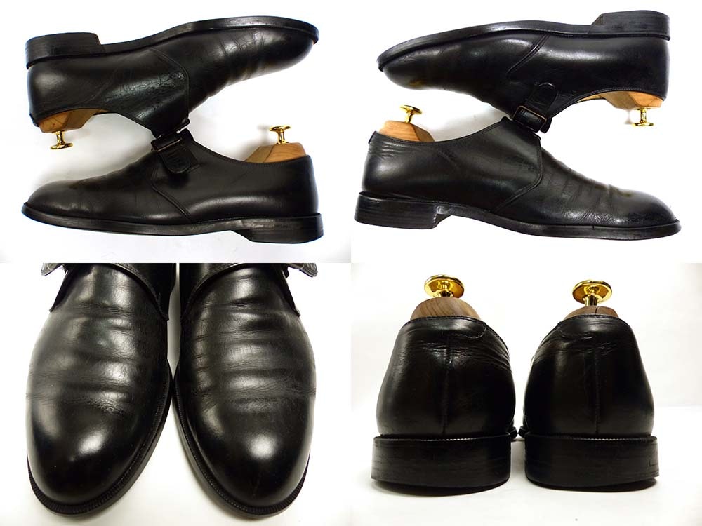 リーガル シングルモンクストラップ 25.5 ブラック 即決/未使用 /REGAL