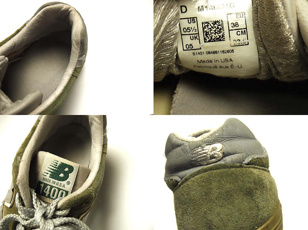 USA�� New Balance / �˥塼�Х�� M1400MG ���������ɥ쥶�����ˡ����� US5 1/2 (23.5cm����)(��ǥ�����)����š�