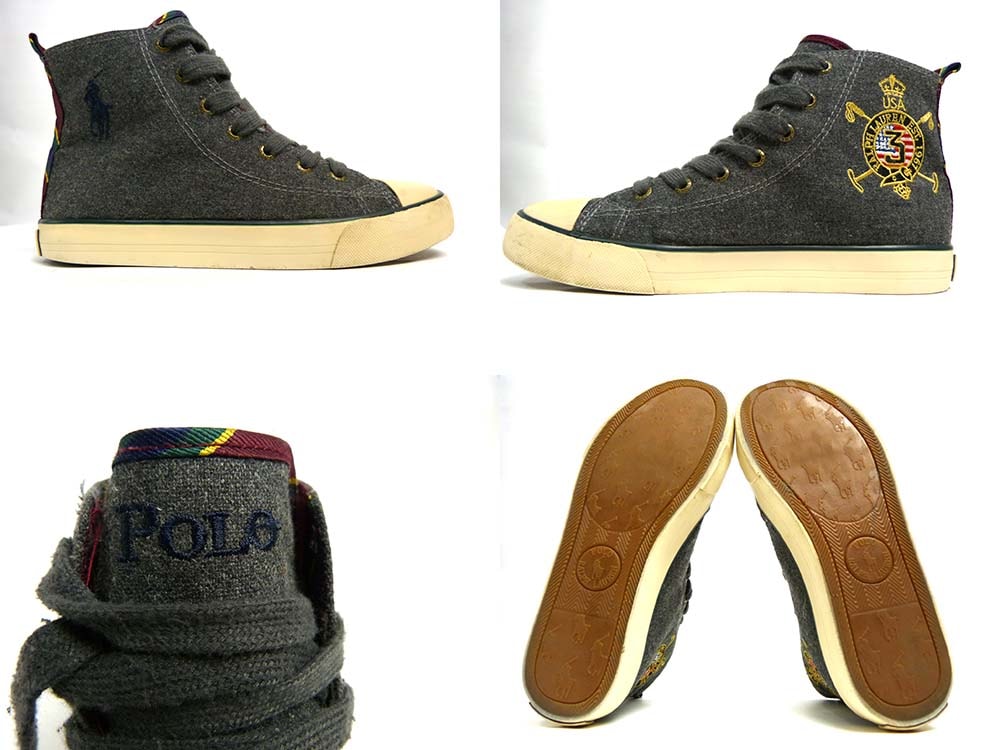 ポロ ラルフローレン / POLO RALPH LAUREN ハイカットスニーカー
