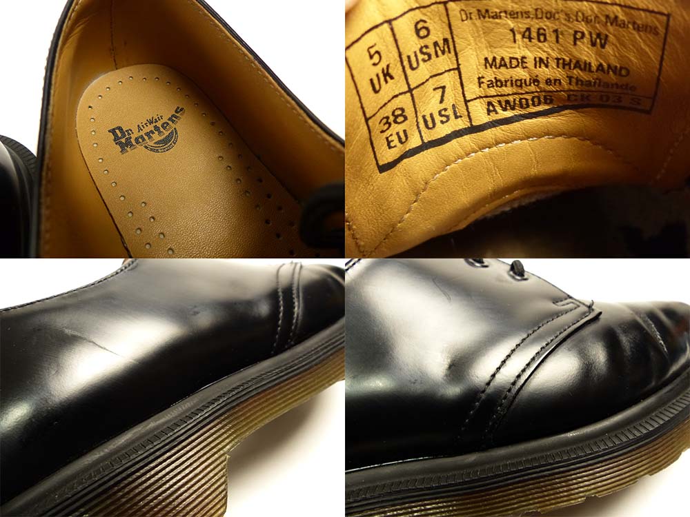 Dr.Martens / ドクターマーチン 3ホールレザーシューズ UK5(24cm