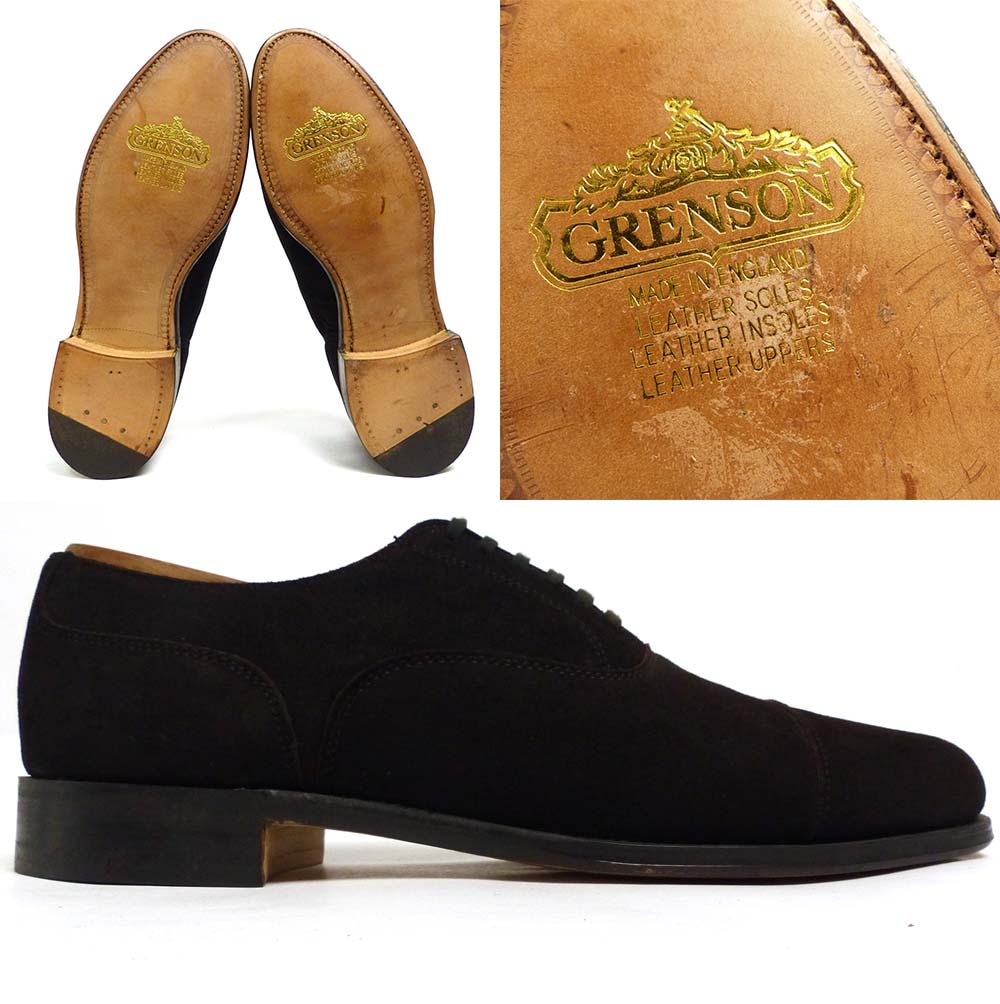 未使用】英国製 GRENSON / グレンソン footmaster /フットマスター
