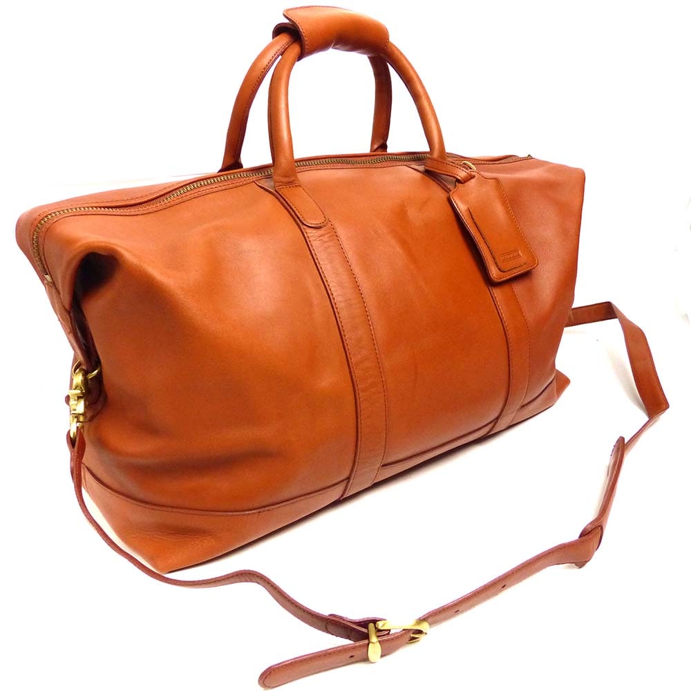 美品】韓国製 COACH / コーチ ボストンバッグ / ショルダーバッグ
