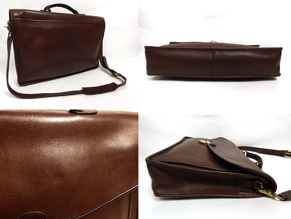 USA製 1980s オールドコーチ / OLD COACH コーチ 本革レザー ブリーフ