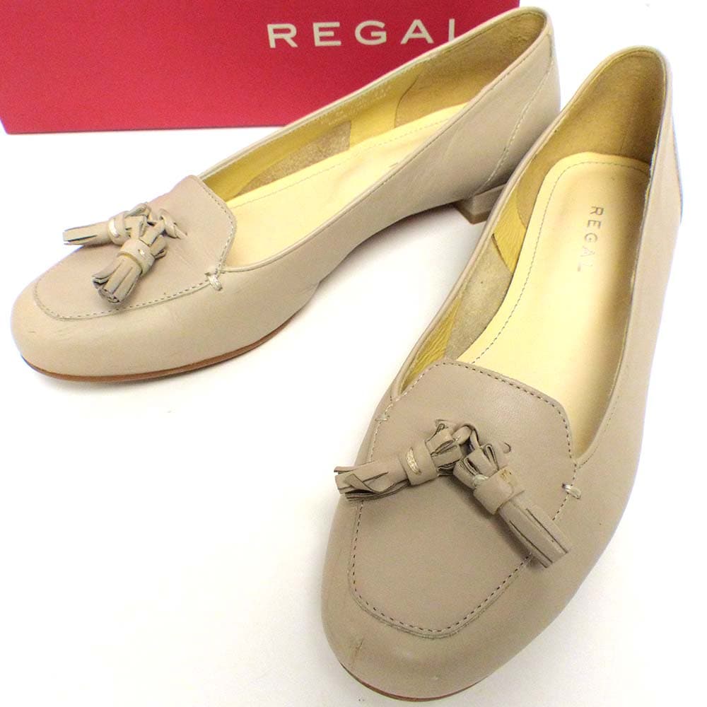 未使用REGAL Shoe&Co.タッセルローファー　24.5センチ REGAL / リーガル タッセルローファー 24(24cm相当)(レディース