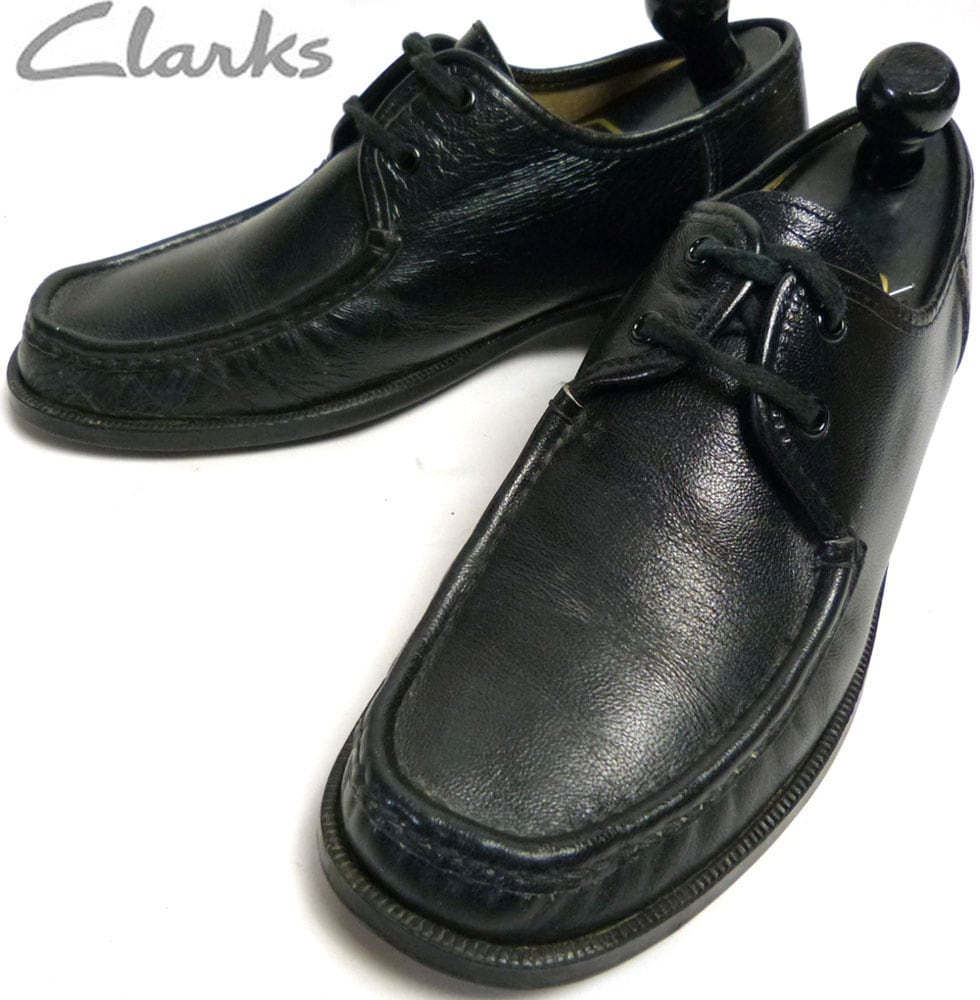 スペイン製 クラークス Clarks レザーモカシンシューズ 9F(27cm