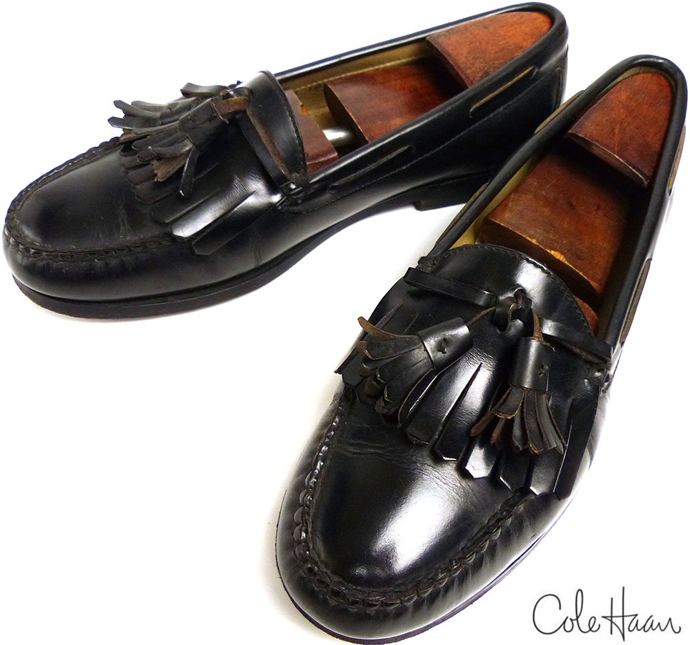 新品希少:コールハーン キルトタッセルローファー コールハーン
