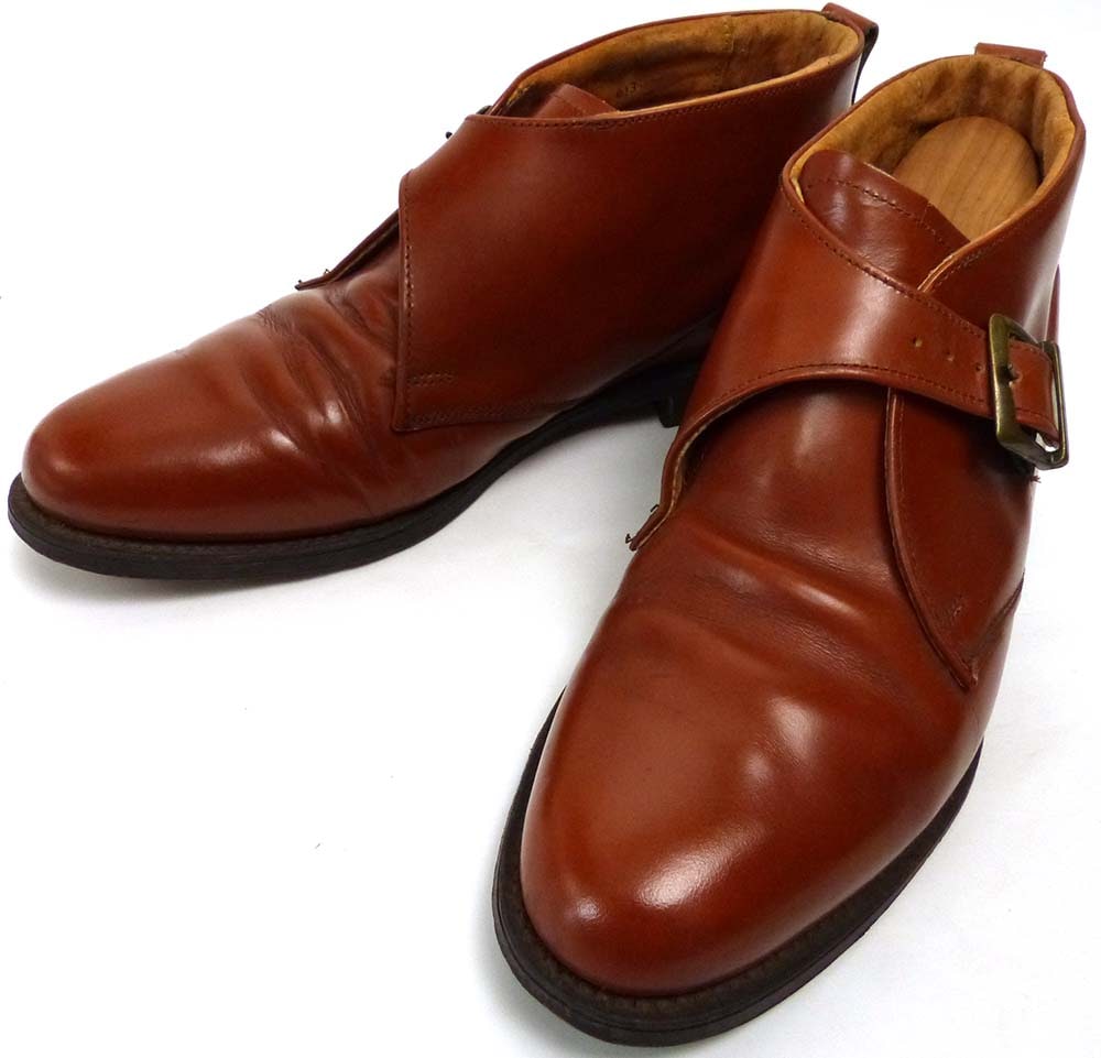 英国製 Desborough Shoes / デスボロー モンクストラップ チャッカ