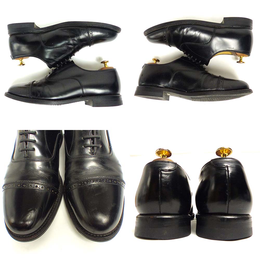 【極美品】REGAL リーガル　JR04 ウィングチップ　メダリオン　27 REGAL / リーガル メダリオン ウイングチップシューズ 24 1/2