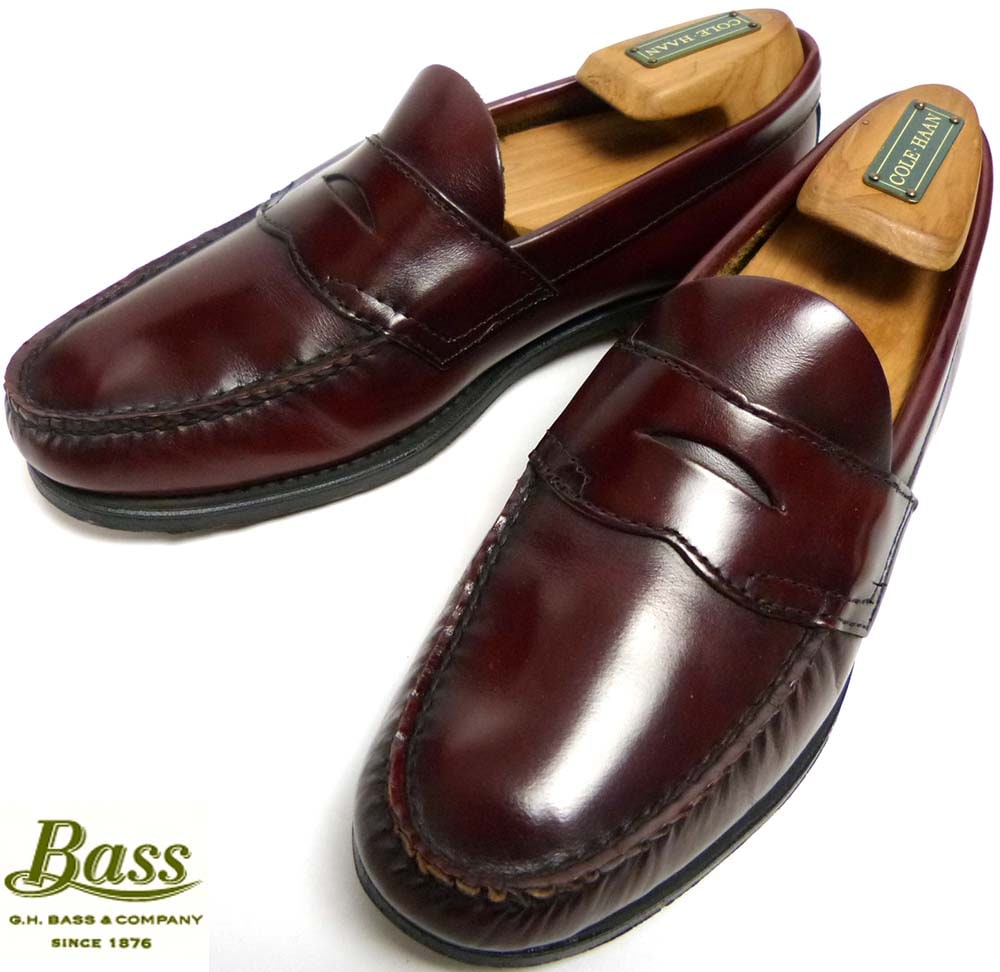 USA製 WEEJUNS G.H.BASS&CO ジーエイチバス コイン(ペニー)ローファー