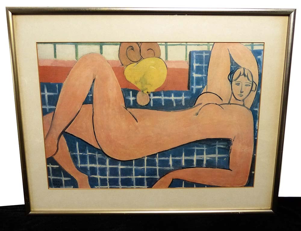 Henri Matisse / アンリ・マティス「大きな横たわる裸婦(バラ色