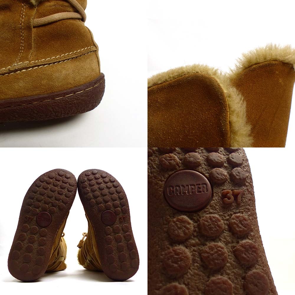 CAMPER / カンペール スエード ブーツ 37(23.5cm相当)(レディース 