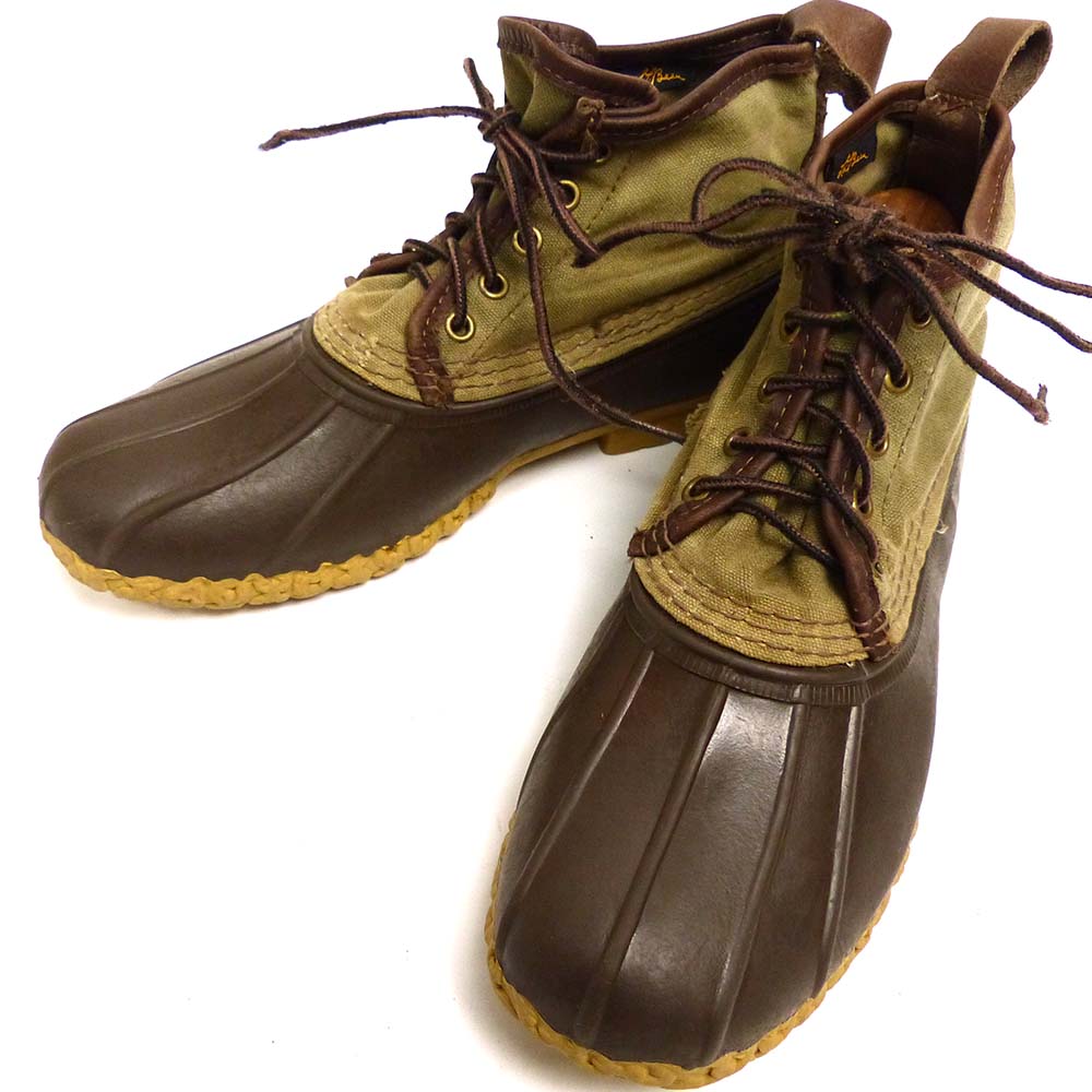 未使用保管品　エルエルビーンブーツ　26cm　USA製 USA製 L.L.Bean / エルエルビーン キャンバス ビーンブーツ 8M(26cm