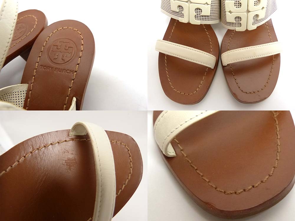 「専用ページ」トリーバーチ　サンダルSize6(23cm) (未使用) TORY BURCH(トリーバーチ) サンダル 6M レディース - ベージュ