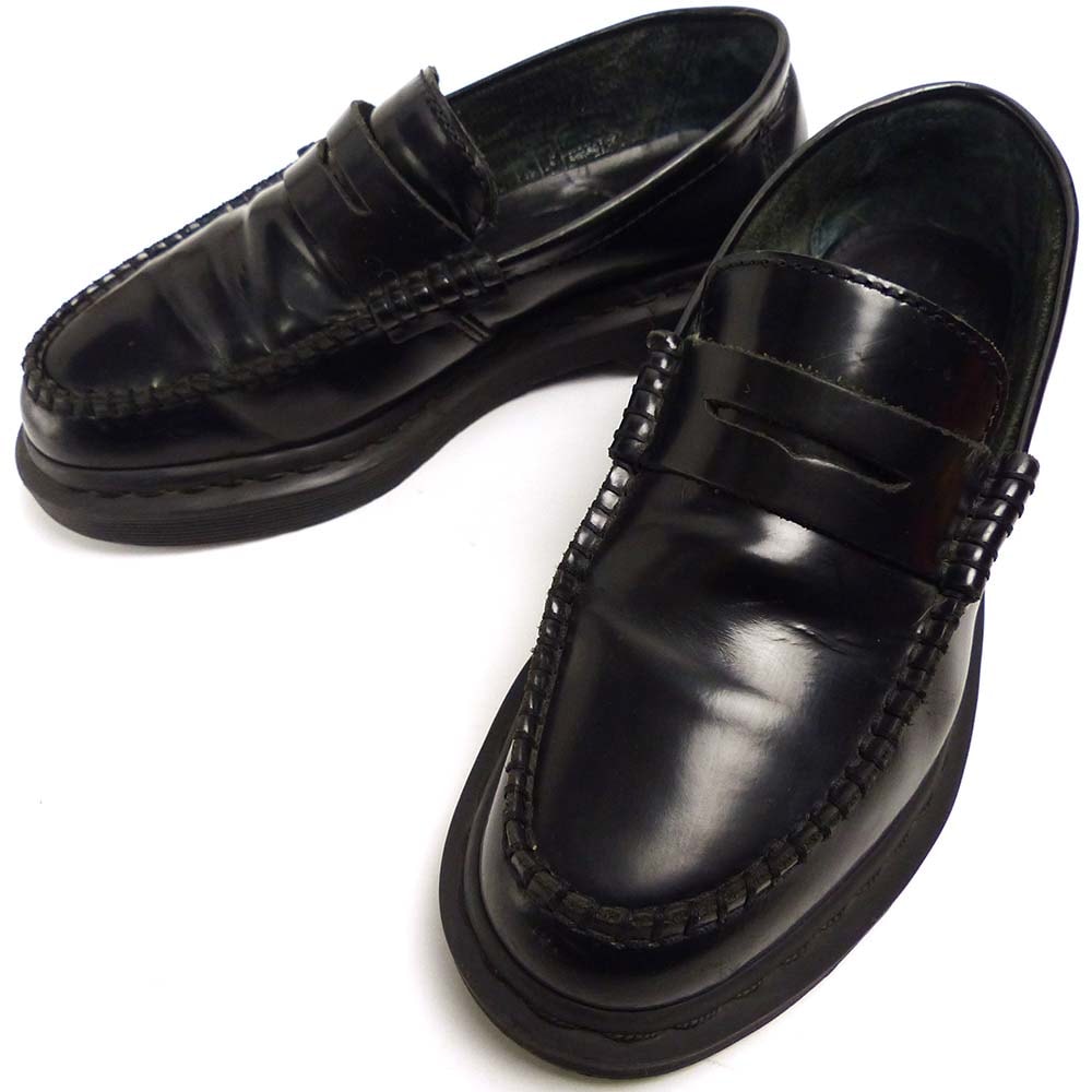 最新最全のをすべて / Dr.Martens ドクターマーチン UK4 コイン(ペニー)ローファー 靴