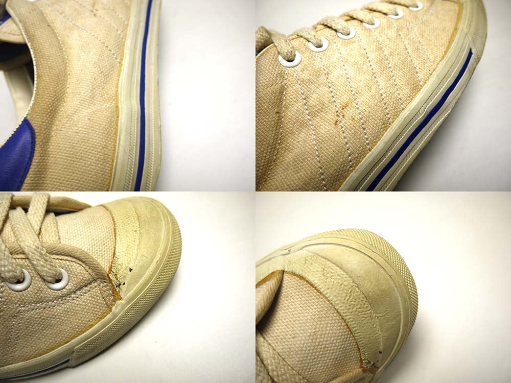 �ڴ����ۥ�����ơ��� 1980s ������ adidas / ���ǥ����� Tennis-crack ���ˡ�������27.0(27cm����)(��󥺡�Ȣ�դ�)����š�