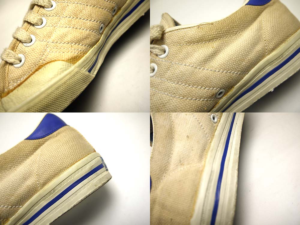 �ڴ����ۥ�����ơ��� 1980s ������ adidas / ���ǥ����� Tennis-crack ���ˡ�������27.0(27cm����)(��󥺡�Ȣ�դ�)����š�