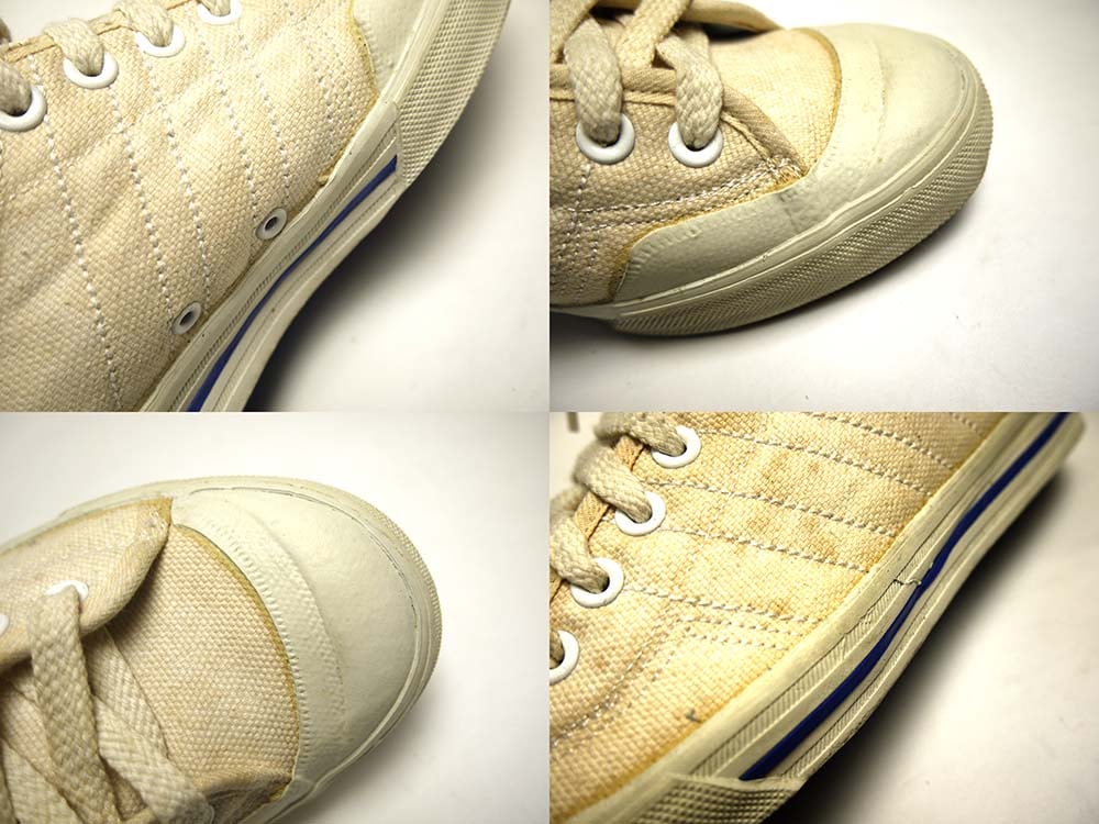 �ڴ����ۥ�����ơ��� 1980s ������ adidas / ���ǥ����� Tennis-crack ���ˡ�������27.0(27cm����)(��󥺡�Ȣ�դ�)����š�