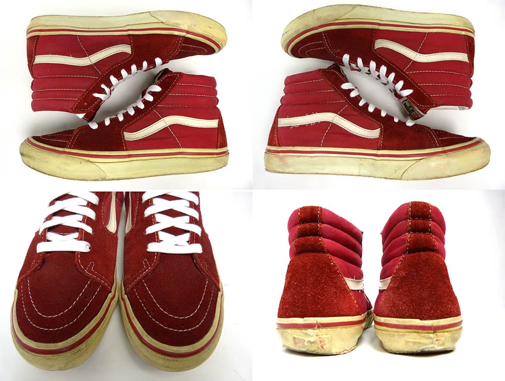 VANS sk8 hi ヴァンズ スケートハイ ビンテージ 古着 SK8-HI（スケートハイ） - VANS（ヴァンズ） - インディゴ 富山